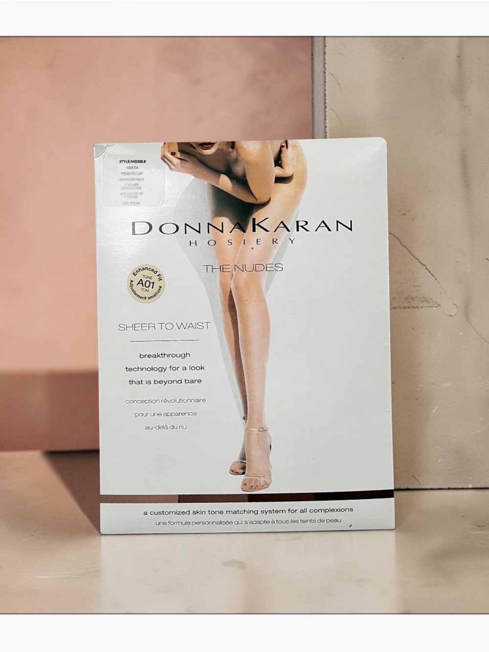 NIP Donna Karan Hosiery - The Nudes - Sheer-to-Waist, sz Med, MSRP $22